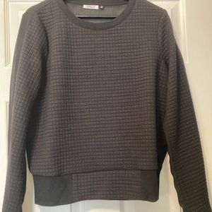 Black Only Sweater with Sheer Back - Size Medium